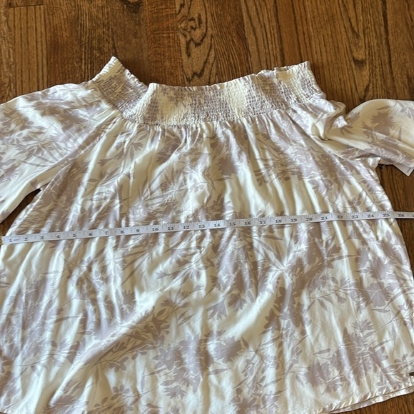 O’Neill’s Long Sleeve Off Shoulder Loose Fit‎ Top Scoop Neck Size XL - Picture 6 of 7